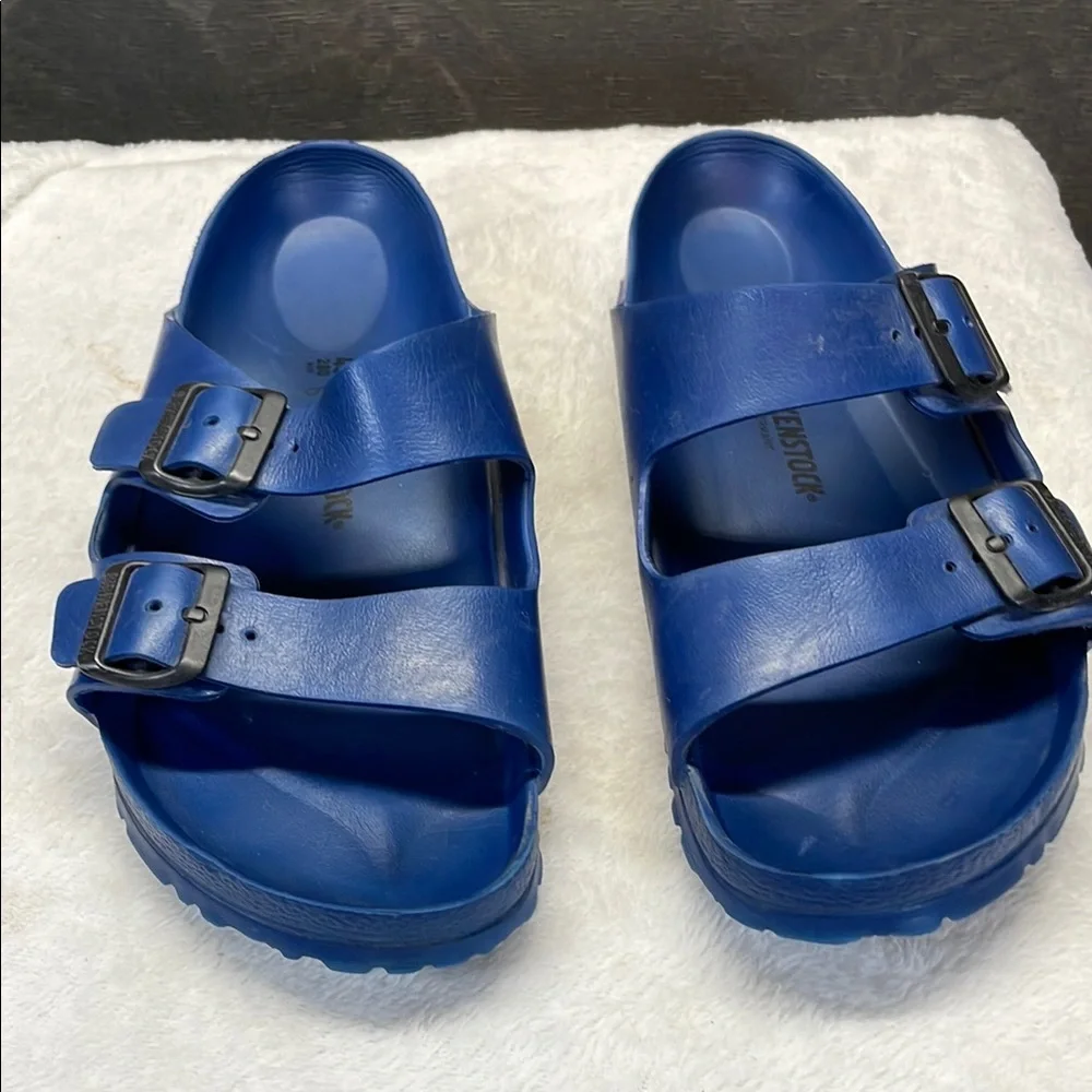 Birkenstock Blue Sandals with‎ Adjustable Straps